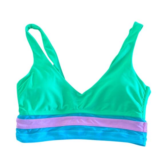 NOBO No Boundaries Colorful Bikini Top junior Size Medium 7/9 - Picture 3 of 6
